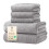 Ultra-Soft Quick-Dry Towel Set Microfiber Cotton 5 pcs 1