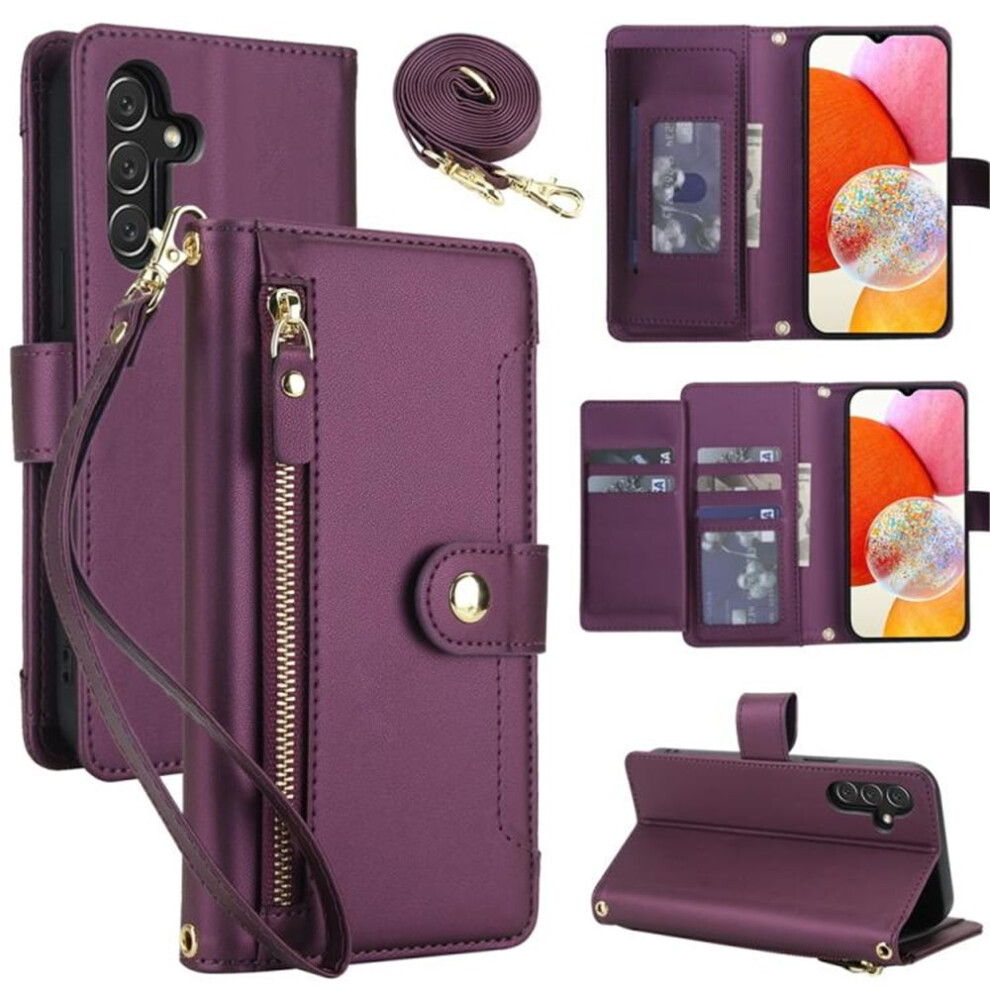 Rfid Blocking Wallet Case For Samsung Galaxy A14 5G 6.6 975221421005