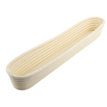 Løft bakingen din: Banneton i naturrotting, oval hevekurv for perfeksjon av håndverksbrød, gjæringskurver ideelle for håpefulle mesterbakere