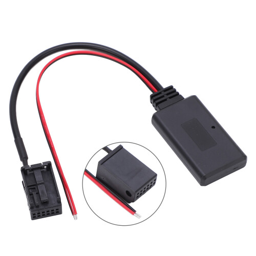 Ασύρματο καλώδιο μουσικής Bluetooth αυτοκινήτου με σχεδιασμό plug and play που υποστηρίζει 2