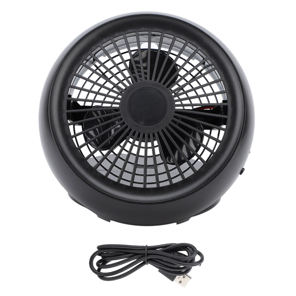 Low Noise Rechargeable Desktop Fan With Adjustable Angle, Summer Dormitory Fan, Flexible Blade Cooling Fan, Mini Usb Fan For Home And Office, 9425574397508