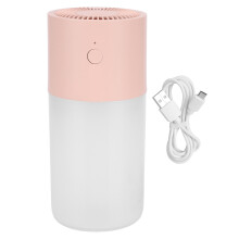 USB-aangedreven aromatherapiediffuser, stille ultrasone luchtbevochtiger voor thuis en op kantoor, draagbare mini-luchtbevochtiger met automatische