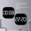Digitaluhr Wanduhr LED mit Fernbedienung 4