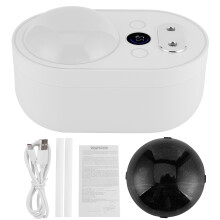 Ultrasone aromatherapie luchtbevochtiger voor spa, vlameffect diffuser voor een rustgevende ambiance, kleurrijke ledverlichting voor een ontspannende