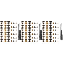 180Sets Duurzame Messing Klinknagels Met Schroef En Handgereedschap