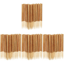 120St Khaki Glitter Bamboe Candy Sticks Voor Chocolade En Feest