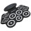 Multi-Functional Drum Practice Pad With USB MIDI Interface Game Support Sturdy Construction Waterproof Surface Dual Speakers Educational Music Tool 7