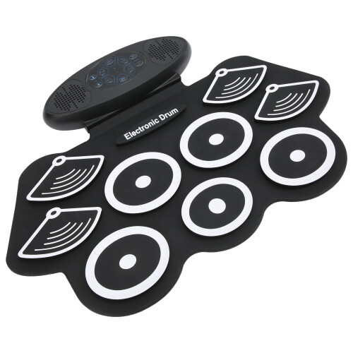 Multi-Functional Drum Practice Pad With USB MIDI Interface Game Support Sturdy Construction Waterproof Surface Dual Speakers Educational Music Tool 2