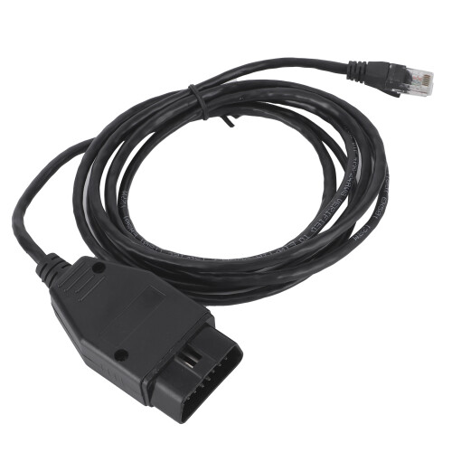 Ferramenta de diagnóstico veicular para BMW Série F, cabo de interface Ethernet para OBD com codificação ICOM e programação de módulos, 1