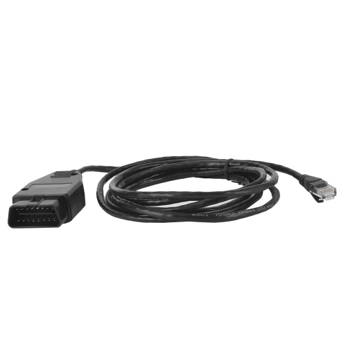 Ferramenta de diagnóstico veicular para BMW Série F, cabo de interface Ethernet para OBD com codificação ICOM e programação de módulos, 2
