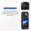 Lens Cap X3 Silicone Black - Dust/Wear-Resistant 7