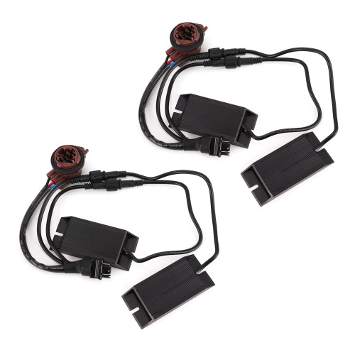 Decoder con resistore di carico in materiale di alta qualità, adattatore decoder LED plug and play con prestazioni eccellenti, anti-iperflash, 1
