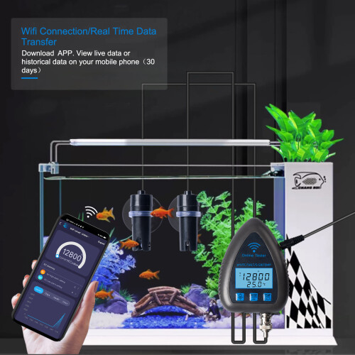 9953W 5-in-1 Water Tester BT/WiFi 100*75*22mm 2