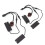 Decoder con resistore di carico in materiale di alta qualità, adattatore decoder LED plug and play con prestazioni eccellenti, anti-iperflash, 4