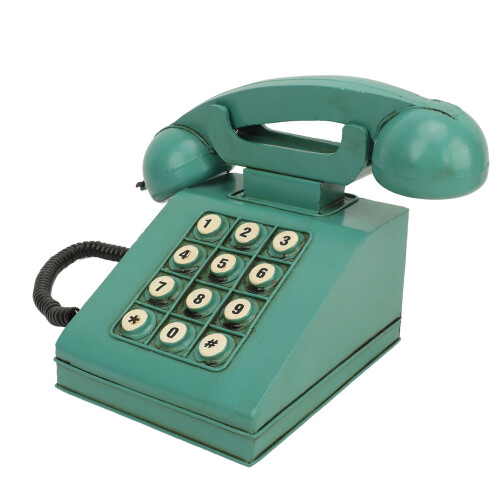 Plug and Play Ρετρό Παραδοσιακό Σταθερό Τηλέφωνο Vintage Ενσύρματο Τηλέφωνο Γραφείου 2