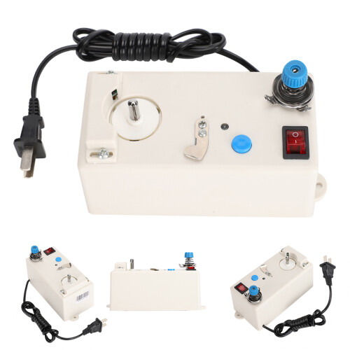 Universal Bobbin Compatibility Bobbin Winder Automatic Bobbin Winder with High Speed Winding Electric Bobbin Winder Portable Design Start Stop Button 2