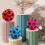 Elastic Red Space Ball 66mm Hand-Eye Coordination Sport Training 6