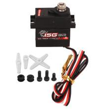 Servomotor RC cu zgomot redus, motor digital fără miez cu angrenaj metalic, stabilitate bună, funcționare lină, liniaritate excelentă, control