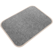 Coussin Feutre Épais Gris Pour Étudiants