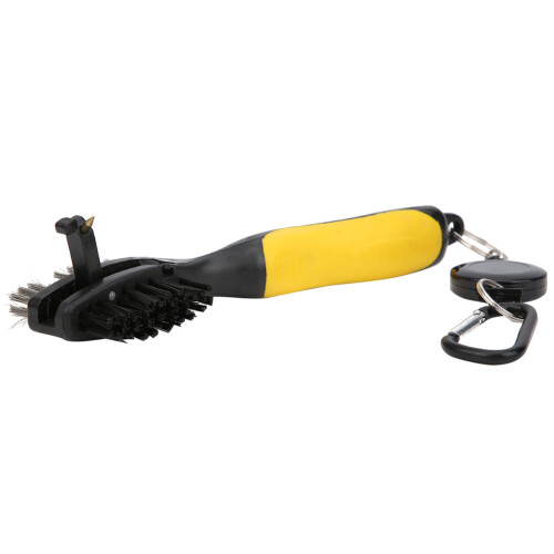 Βούρτσα γκολφ Sharp Pick Groove Cleaner, αναδιπλούμενη βούρτσα με κλιπ, ανθεκτική πλαστική 2