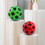 Elastischer Space Bouncing Foam Ball 66 mm Grün für Hand-Auge-Koordination 5