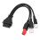 Λειτουργεί με Scanner3in1Diagnostic Cable OBD2Diagnostic Adapter Plug and Play Real Time Engine Data Reading High Quality Materials 4