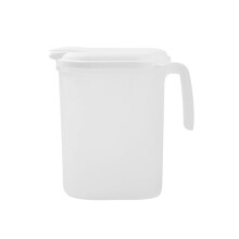 Plastikvandkedel med låg og håndtag 1,8 liter iste-kande til kaffe, juice, limonade og mælk