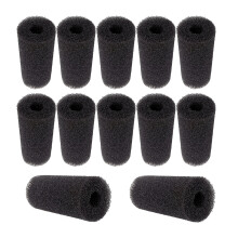 Burete de admisie a filtrului pentru filtrul de burete Aquaclear pentru acvariu - Compatibil cu Aqueon Quietflow 50/55/75, Fluval C3/C4 (pachet de 12)