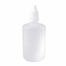 100-ml-Tropfflasche aus Kunststoff mit Schraubverschluss, wiederbefüllbare, leere Dosierflasche – kompatibel mit Augentropfern