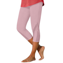 Női capri leggings2026Lezser hálós dizájnú térdig érő nadrág Nyári női capri nadrág Könnyű nyári női rózsaszín capri nadrág nőknek