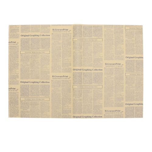 unbranded40Sheets Αγγλική εφημερίδα περιτυλίγματος λουλουδιών Χαρτιά γενεθλίων Υλικό