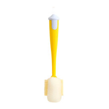 Ensemble de brosses à long manche 4 en 1 pour couvercles de tasses et nettoyage des recoins ; brosse spéciale conçue pour les bouteilles d'eau