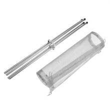 Stainless Steel Mesh Portable Fire Pit, Premium Quality Materials, For Camping And Outdoor Picnics, Lightweight And Foldable