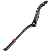 Bicycle Kickstand, Adjustable Rear Mount With Quick Adjust Height, Stable Stand And Durable Use, Non-Slip Foot, Easy Installation On Chain Stay,