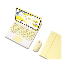 Keyboard Case compatible with iPad Air 3 10.5 & Pro 10.5 with Wireless Mouse - Slim Protective Cover with Keyboard and Touchpad