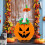 Στολές κολοκύθας για το Halloween με χήνα, αγάλματα χήνας/γκαζόν, 17" 23", ρούχα 1
