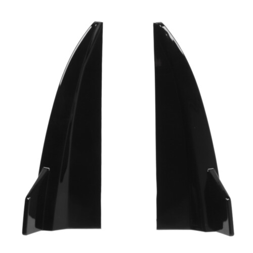 Car Rear Bumper Side Skirt Splitter Spoiler Diffuser Easy To Install Protective Function Enhanced Aerodynamic Performance Modern Design Glossy Finish 2