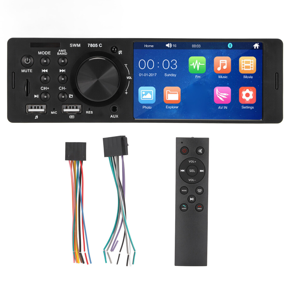 Elegant Car Entertainment System With Seamless Bluetooth Connection, Carplay Android Auto Functionality & Fm Radio Tuner For A Connected Drive 9482726830917