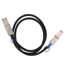 Data Disk Raid Optimized Cable, External Mini Sas26Pin Connector With Heavy Duty Metal Backshells And Double Emi Rfi Shielding For Reliable And