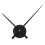 Artful Precision, Metal Dial, Silent Scanning Design, Silver, Black, 1PCS 1