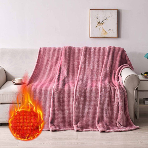 Κουβέρτες και ριχτάρια Tupukom Fleece, 39,37x27,56 ίντσες Χειμερινή παχιά ελαφριά ζεστή