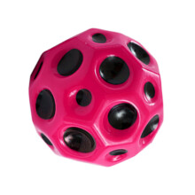 Elastic Space Bouncing Ball 66mm, Magenta Hand-Eye Coordination Sport