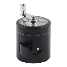Smooth Grinding Feeling Manual Kitchen Grinder, Premium Zinc Build Ensures Sturdy And Durable Construction, Anodized Finish For Long-Term Use