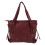 Γυναικείες δερμάτινες τσάντες tote σε vintage στυλ, κομψές Hobo τσάντες με πίσω τσέπη με 6