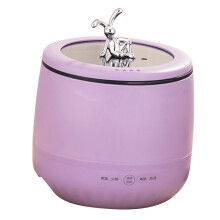 Mini Rice Cooker 1.8L, 17.5x16 cm, Color: White