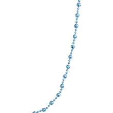 Guirlanda de Natal artificial com pérolas (1 unidade): 1 cm x 2,7 m, para decoração de interiores e exteriores.