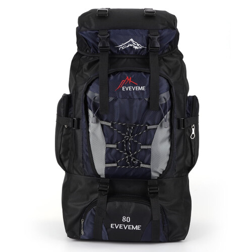 Σακίδιο Πλάτης Αναρρίχησης 80L Μεγάλο Σακίδιο Πλάτης Πεζοπορίας Αξεσουάρ