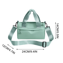 Bolsa Térmica para Almoço – Mini Bolsa Térmica com Alça Ajustável, Nylon, Bolsa Térmica Portátil e Leve para Piquenique/Trabalho