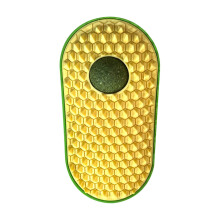 Self Grooming Tool with Catnip, Wall Corner Scratcher, Cat Scratching Brush, Catnip Toys for Indoor Cats, Massage Brush for Cats Kittens(1pc)