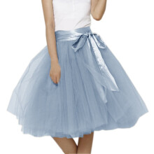 Women's Short Tutu Skirt with Sash Black M
